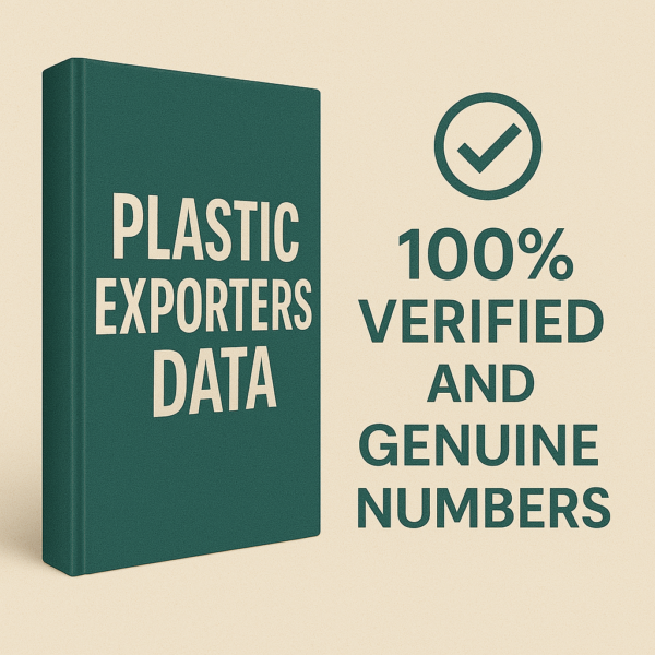 Plastic Exporters Data – 100% Verified & Genuine Contacts